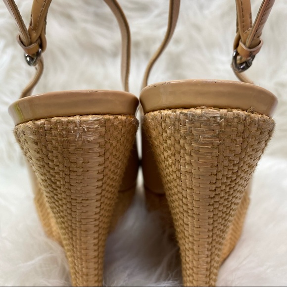 Gucci Vitello Vernice Soft Sable wedge sandal - Picture 5 of 14